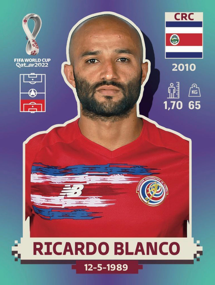 Panini World Cup 2022 Stickers - CRC 005 - Ricardo Blanco