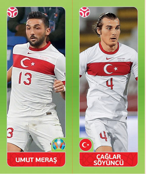 Euro 2020 - 088 - Umut Meras & Caglar Soyuncu