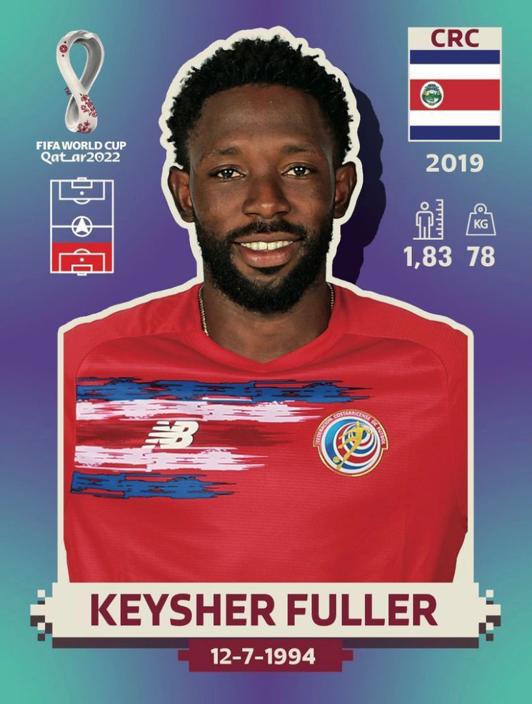 Panini World Cup 2022 Stickers - CRC 008 - Keysher Fuller