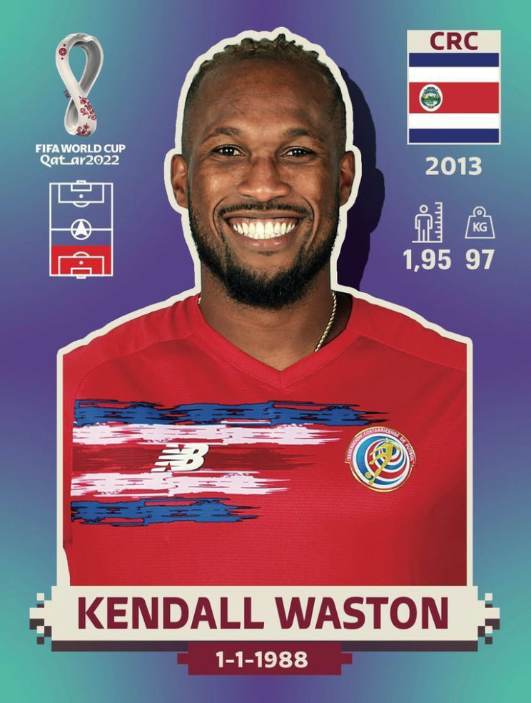 Panini World Cup 2022 Stickers - CRC 011 - Kendall Waston