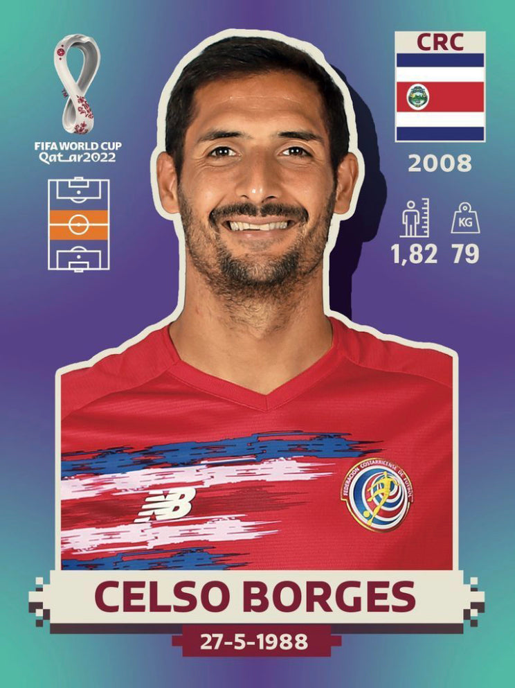 Panini World Cup 2022 Stickers - CRC 012 - Celso Borges