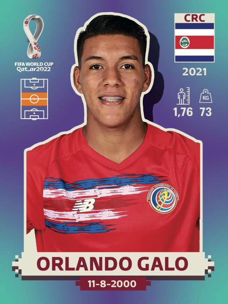 Panini World Cup 2022 Stickers - CRC 013 - Orlando Galo