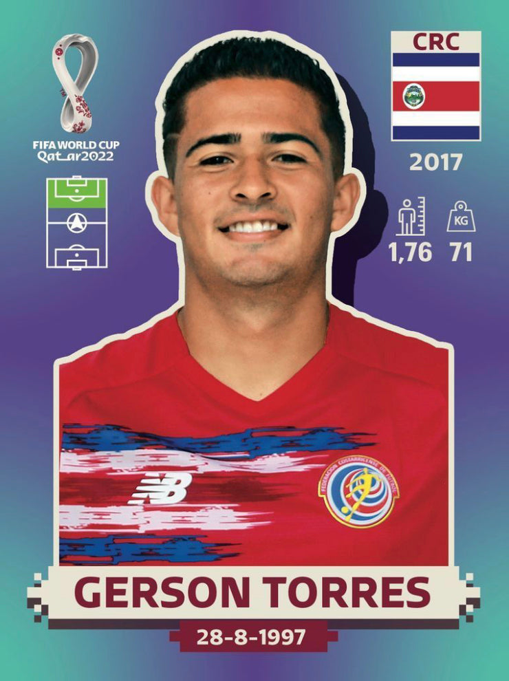 Panini World Cup 2022 Stickers - CRC 019 - Gerson Torres