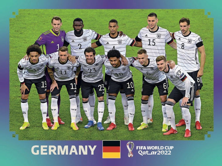 Panini World Cup 2022 Stickers - GER 001 - Germany Team