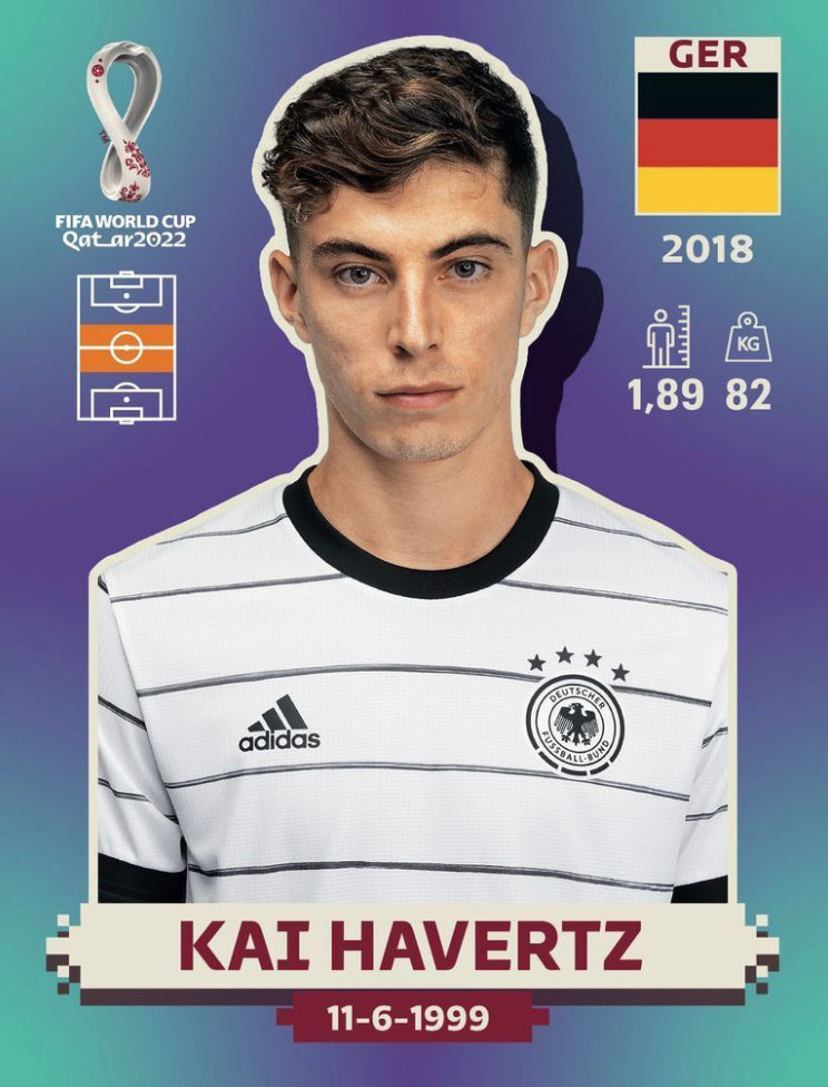 Panini World Cup 2022 Stickers - GER 013 - Kai Havertz