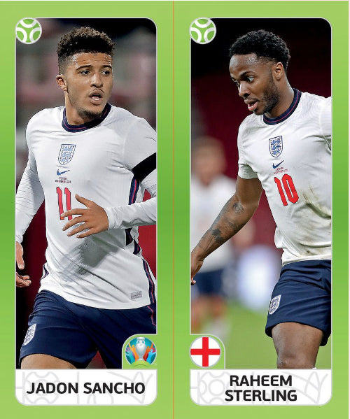 Euro 2020 - 427 - Jason Sancho & Raheem Sterling