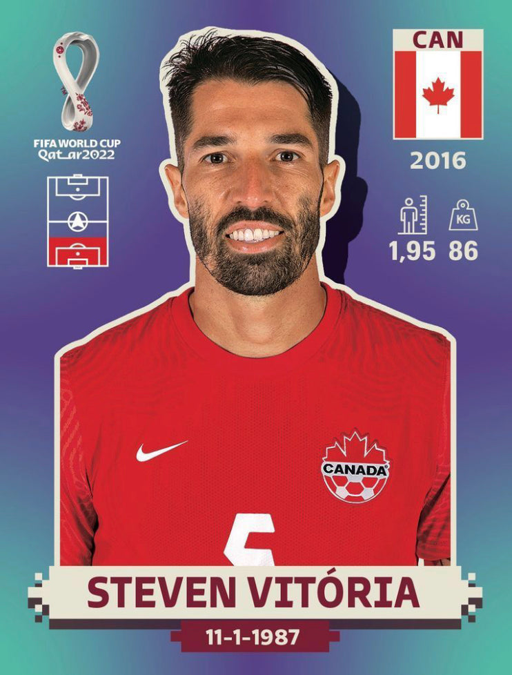 Panini World Cup 2022 Stickers - CAN 010 - Steven Vitória