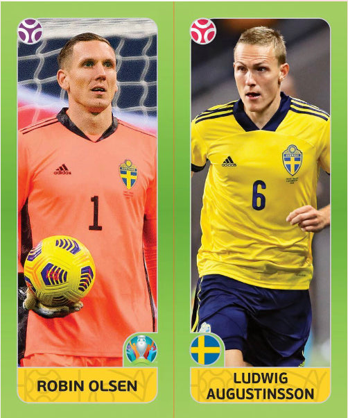 Euro 2020 - 540 - Robin Olsen & Ludwig Augustinsson