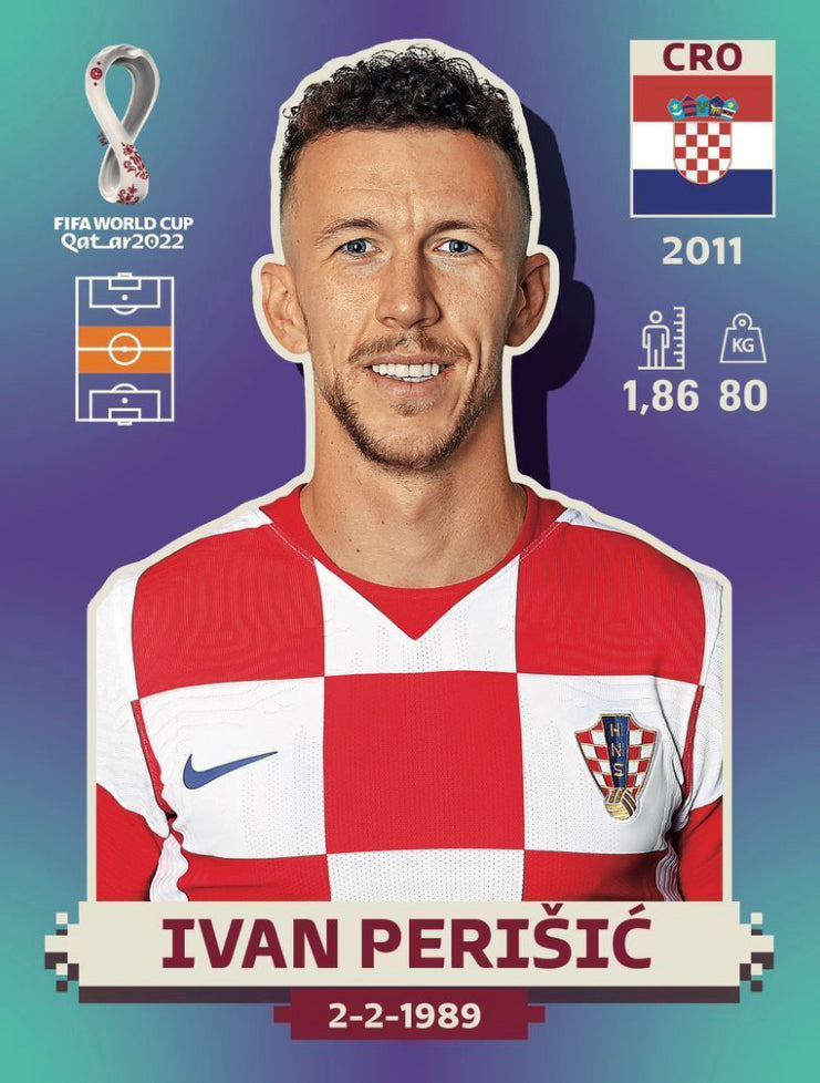 Panini World Cup 2022 Stickers - CRO 015 - Ivan Perisic