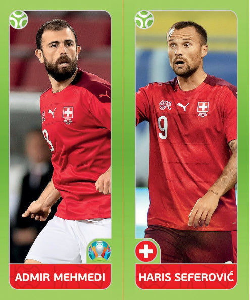 Euro 2020 - 043 - Admir Mehmedi & Haris Seferovic