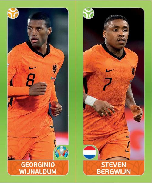 Euro 2020 - 266 - Georginio Wijnaldum & Steven Bergwijn