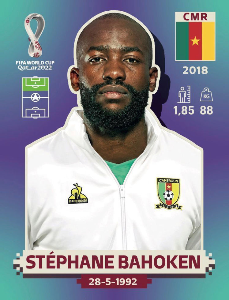 Panini World Cup 2022 Stickers - CMR 017 - Stéphane Bahoken – Complete ...