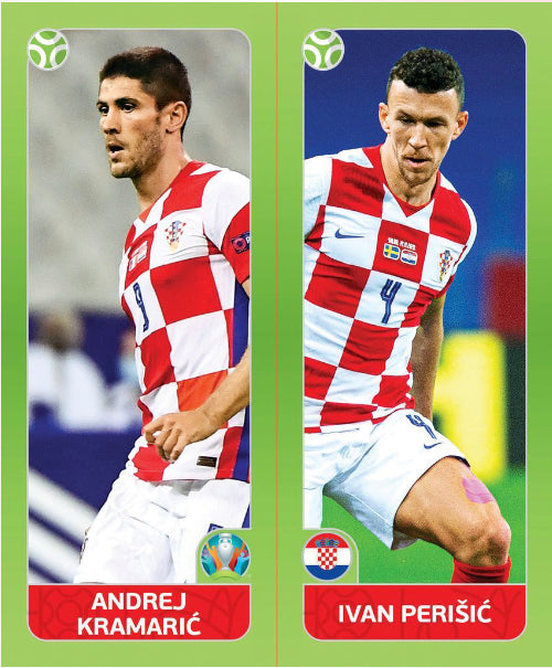 Euro 2020 - 373 - Andrel Kramaric & Ivan Perisic