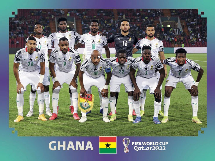 Panini World Cup 2022 Stickers - GHA 001 - Ghana Team