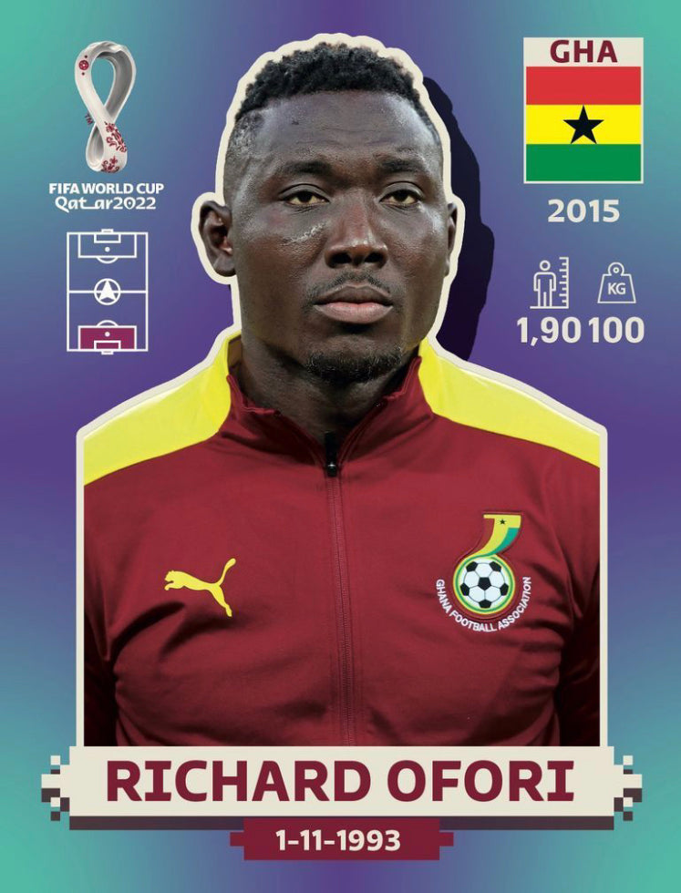 Panini World Cup 2022 Stickers - GHA 004 - Richard Ofori