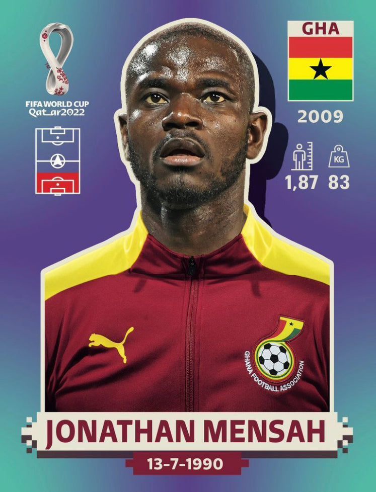 Panini World Cup 2022 Stickers - GHA 009 - Jonathan Mensah