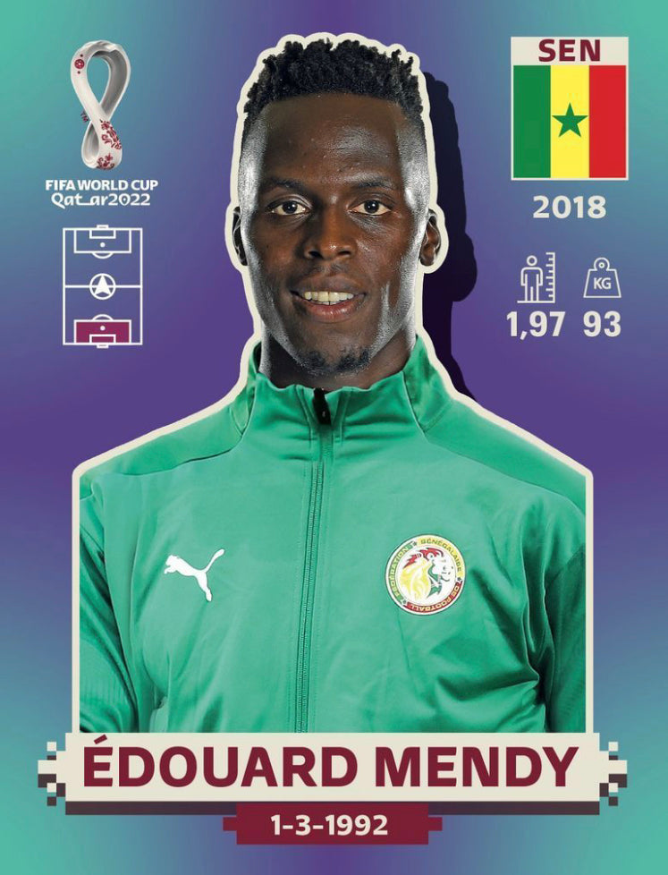 Panini World Cup 2022 Stickers - SEN 003 - Édouard Mendy