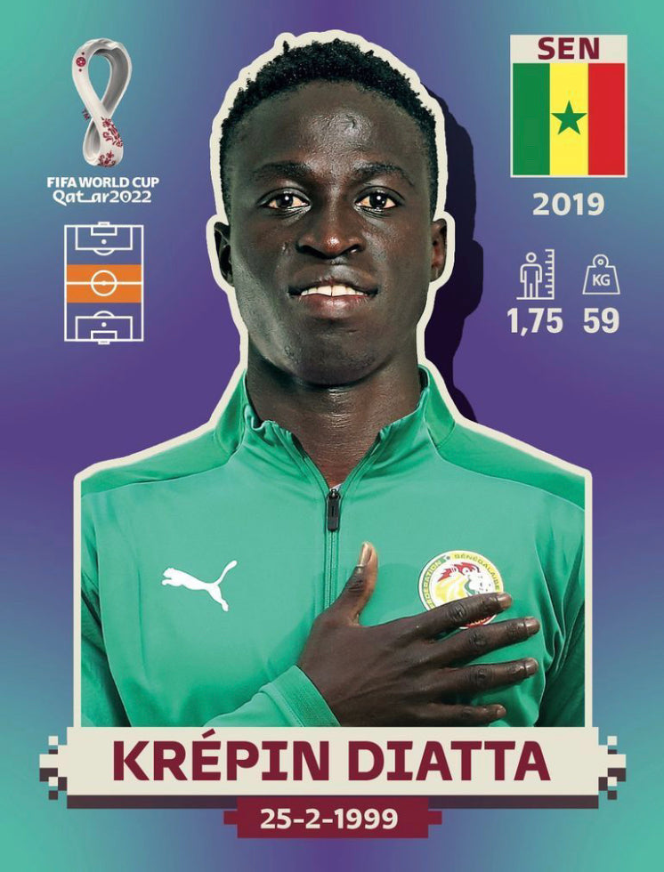 Panini World Cup 2022 Stickers - SEN 011 - Krépin Diatta