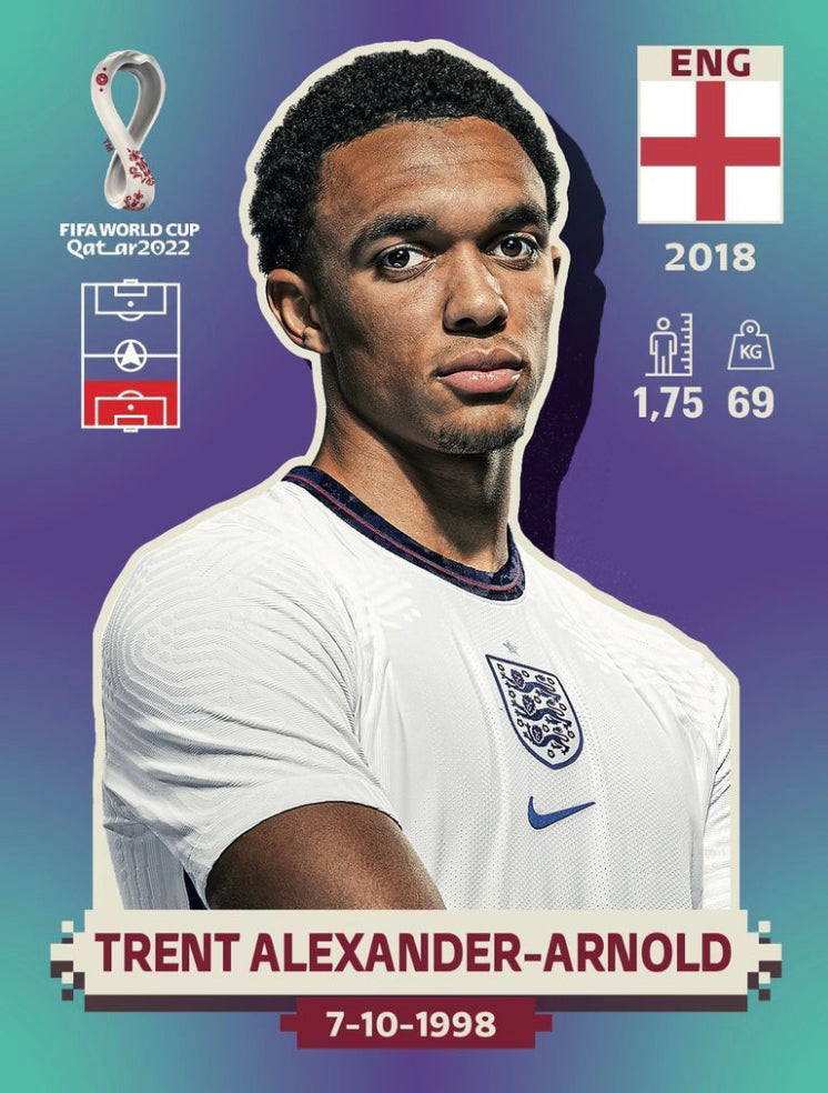 Panini World Cup 2022 Stickers - ENG 005 - Trent Alexander-Arnold