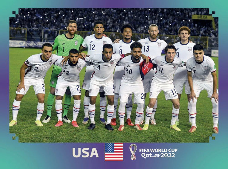 Panini World Cup 2022 Stickers - USA 001 - USA Team