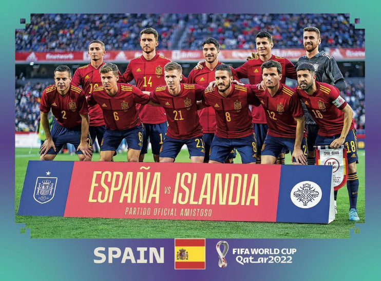 Panini World Cup 2022 Stickers - ESP 001 - Spain Team