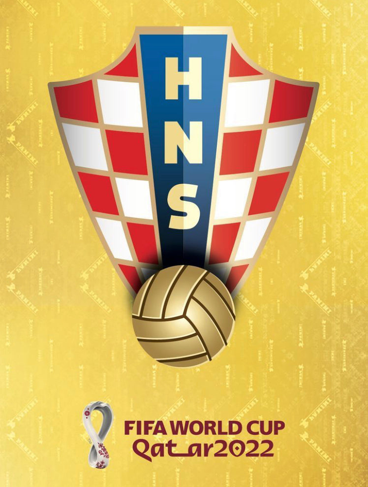 Panini World Cup 2022 Stickers - CRO 002 - Croatia Logo