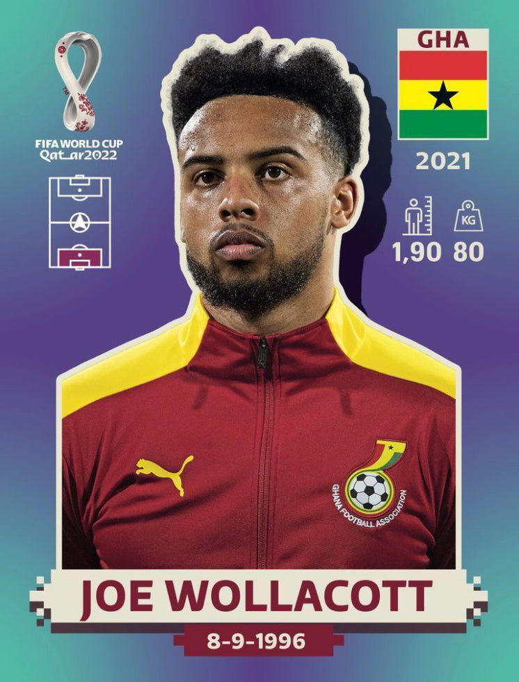 Panini World Cup 2022 Stickers - GHA 003 - Joe Wollacott