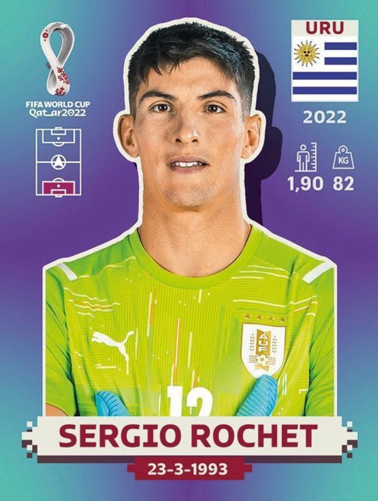 Panini World Cup 2022 Stickers - URU 004 - Sergio Rochet