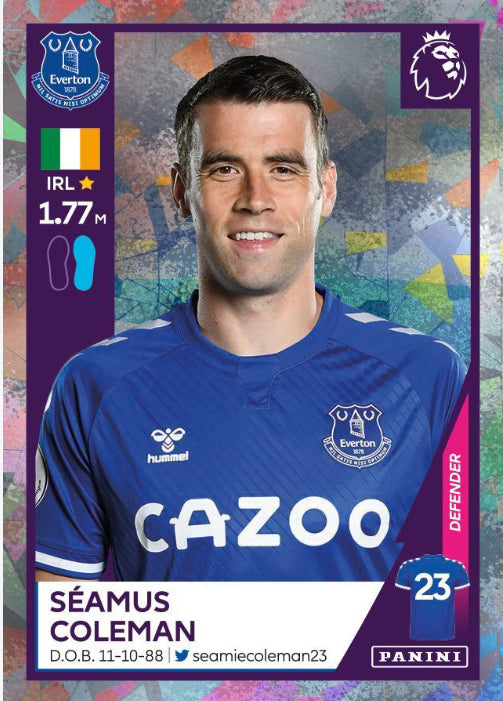 Premier League 2021 - 207 - Seamus Coleman Shiny