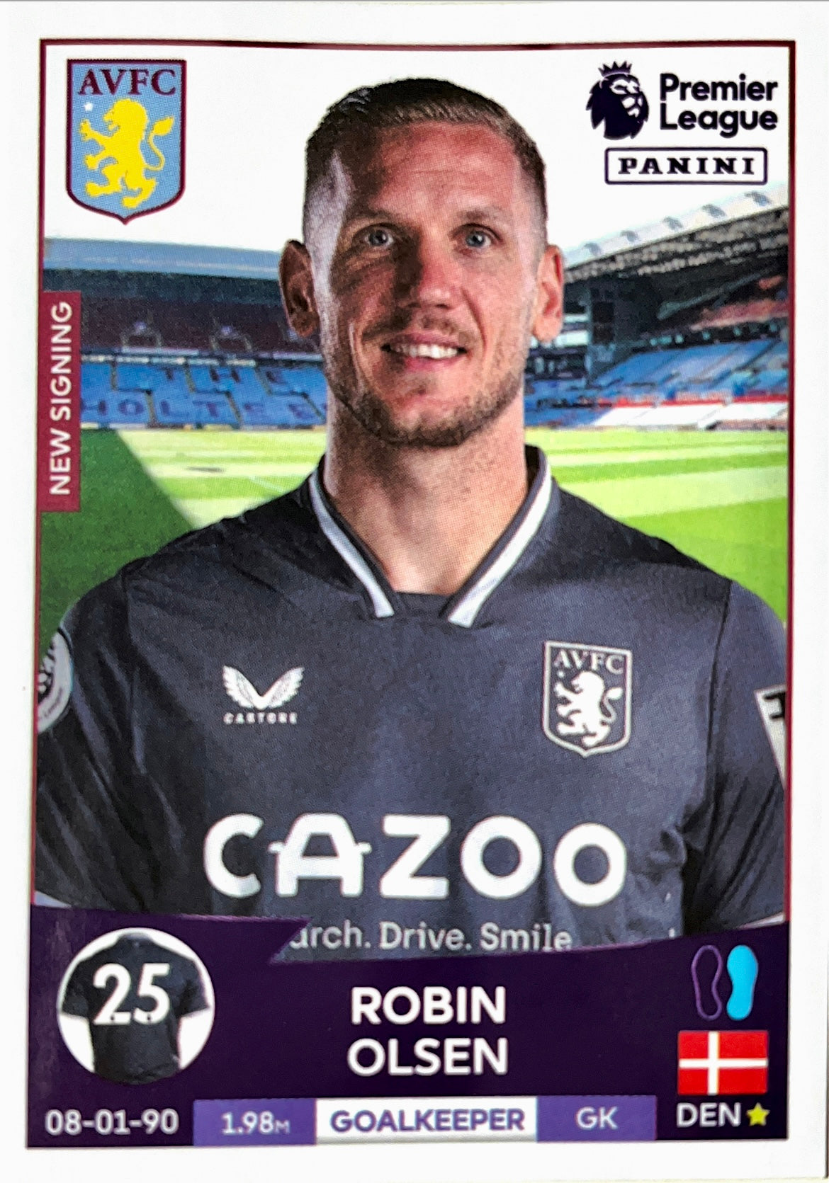 Premier League 2023 - 083 - Robin Olsen – Complete My Sticker Album