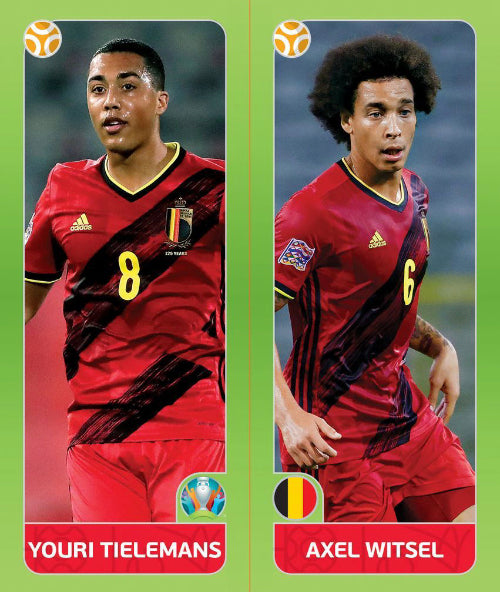 Euro 2020 - 147 - Youri Tielemans & Axel Witsel