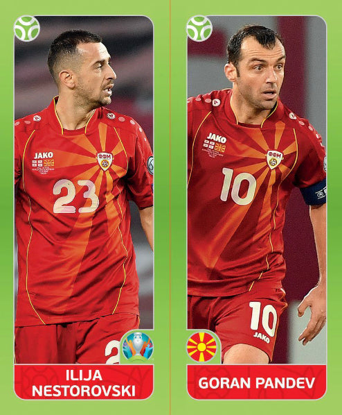 Euro 2020 - 315 - Ilija Nestorovski & Goran Pandev