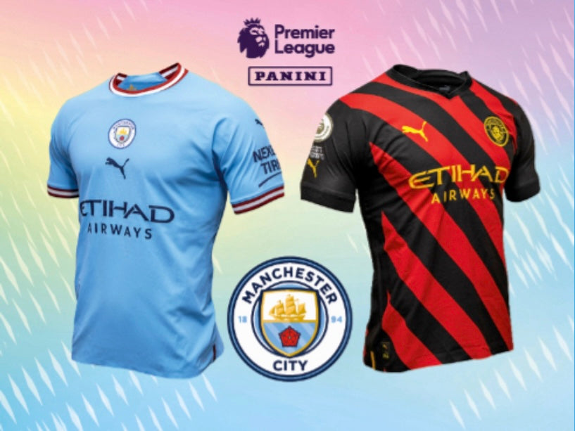 Premier League 2023 - 015 - Manchester City Home/Away Shirts