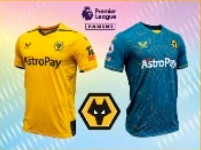Premier League 2023 - 022 - Wolverhampton Wanderers Home/Away Shirts