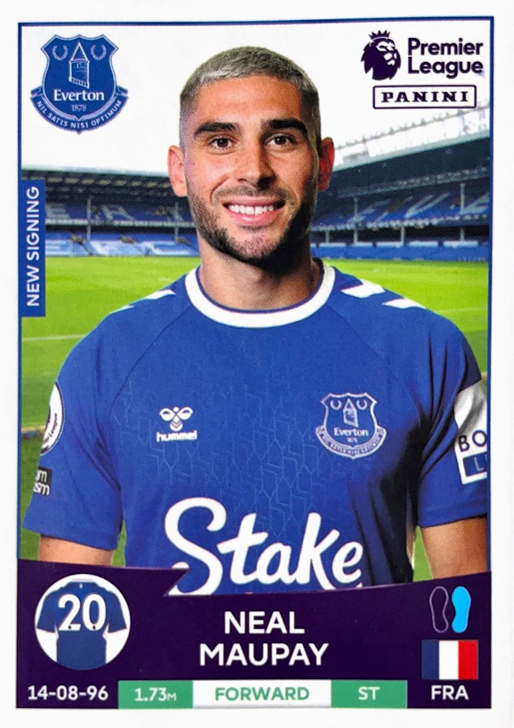 Premier League 2023 - 247 - Neal Maupay – Complete My Sticker Album