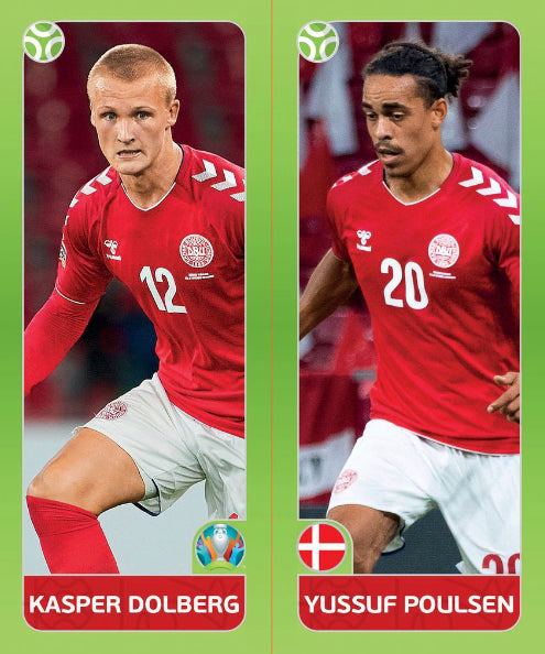 Euro 2020 - 155 - Kasper Dolberg & Yussuf Poulsen