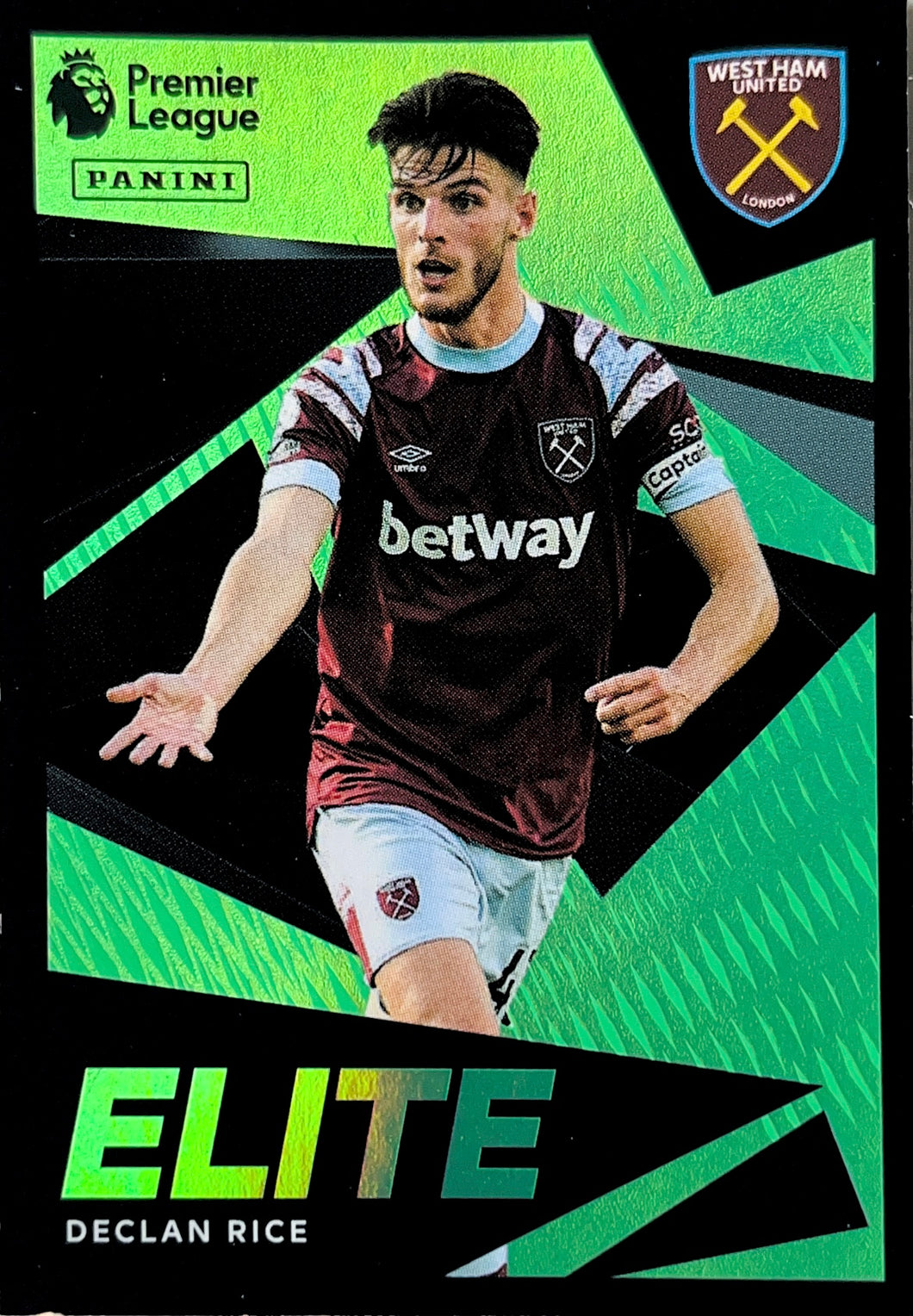Premier League 2023 - 331 - Declan Rice - Green Elite Parallel