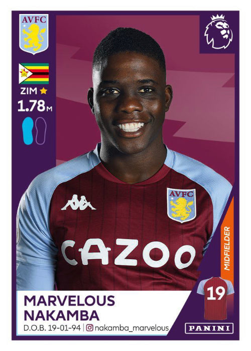 Premier League 2021 - 069 - Marvelous Nakamba