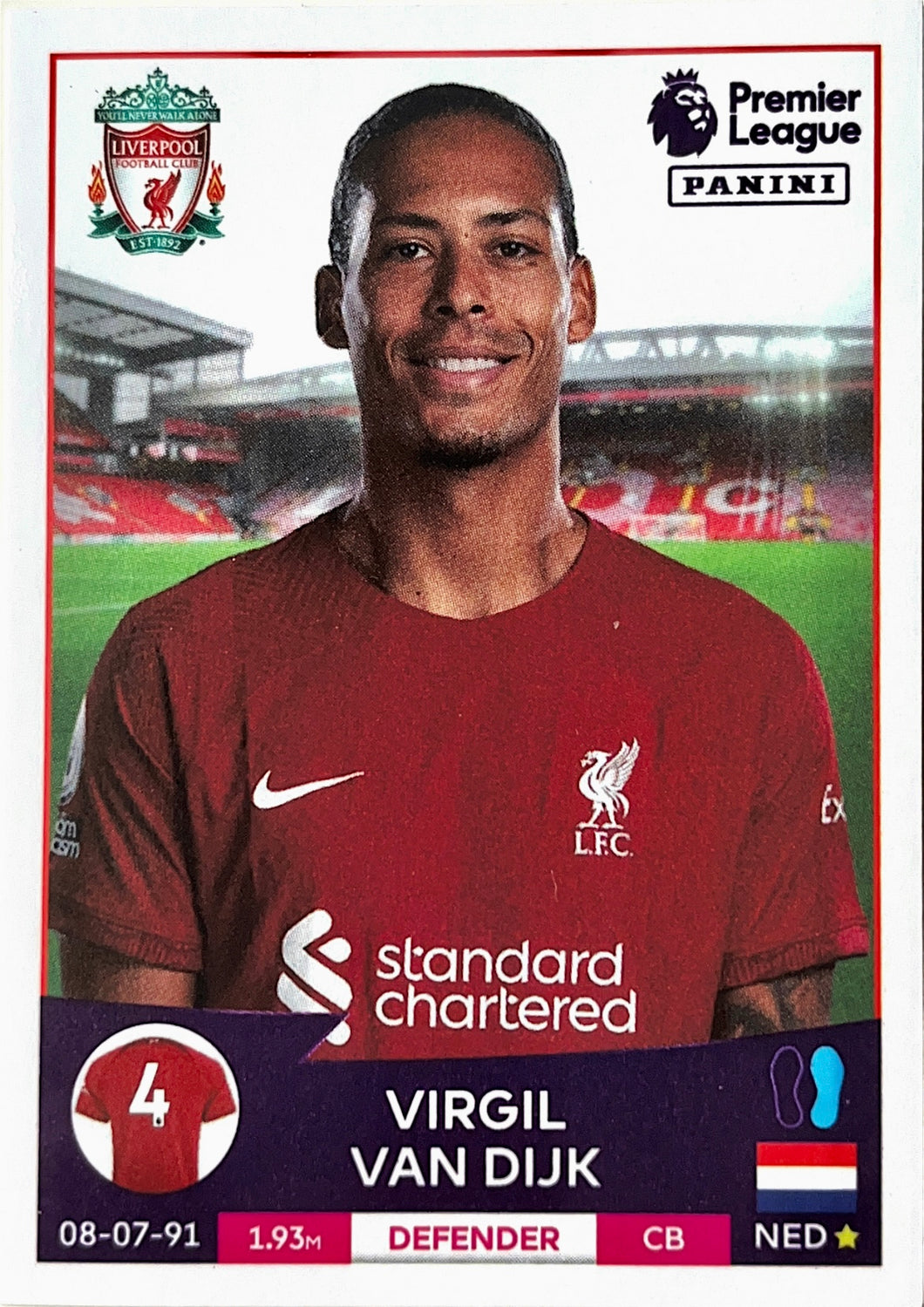 Premier League 2023 - 380 - Virgil Van Dijk