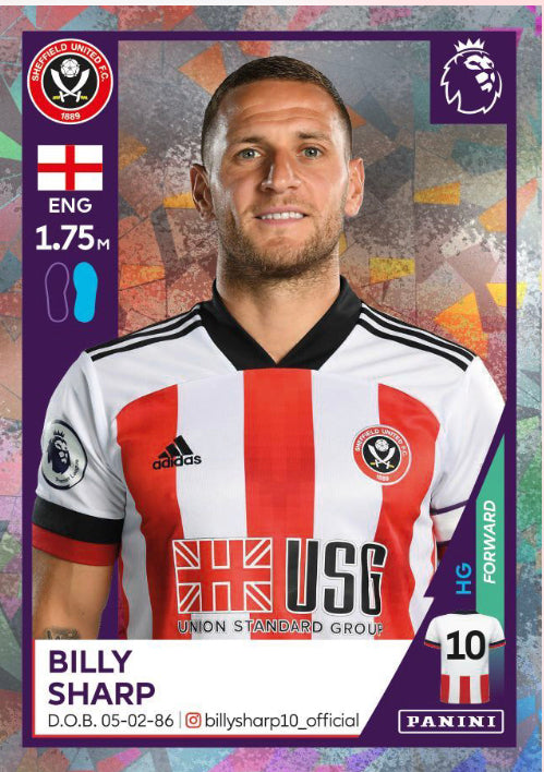 Premier League 2021 - 488 - Billy Sharp Shiny