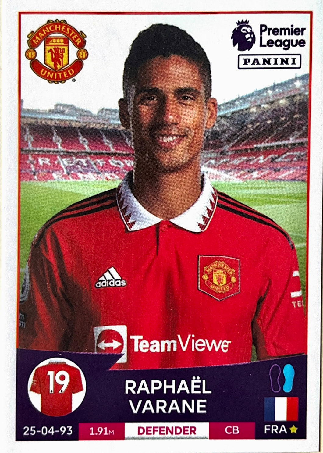 Premier League 2023 - 442 - Raphaël Varane