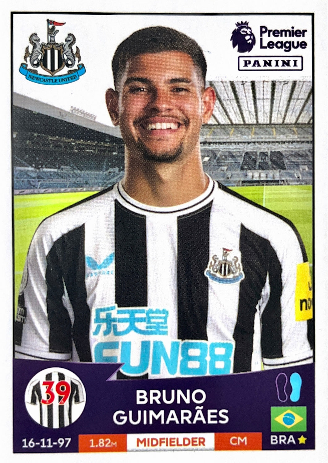Premier League 2023 - 480 - Bruno Guimaraes