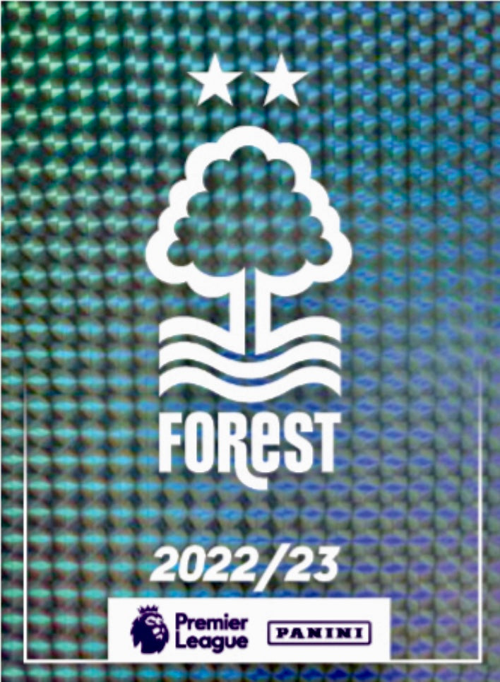 Premier League 2023 - 492 - Nottingham Forest Club Badge