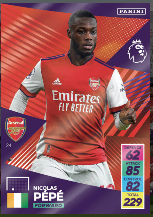 Panini Adrenalyn XL 2021/22 - 024 - Nicolas Pepe