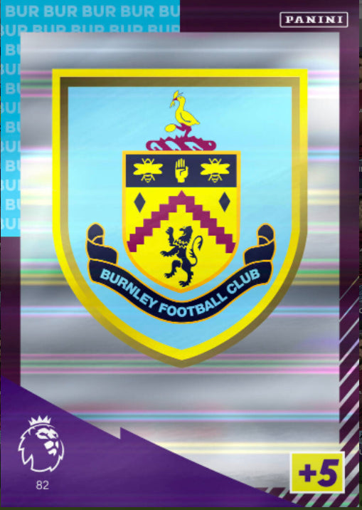 Panini Adrenalyn XL 2021/22 - 082 - Burnley Club Badge