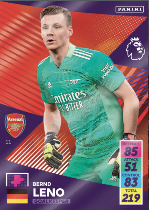 Panini Adrenalyn XL 2021/22 - 011 - Bernd Leno