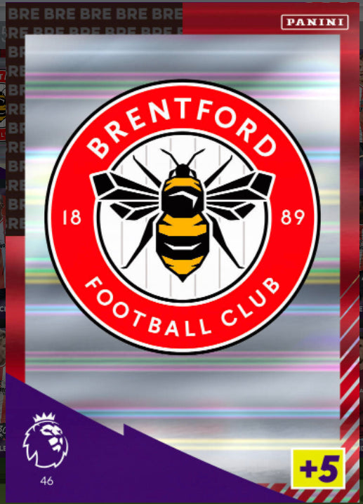 Panini Adrenalyn XL 2021/22 - 046 - Brentford Club Badge