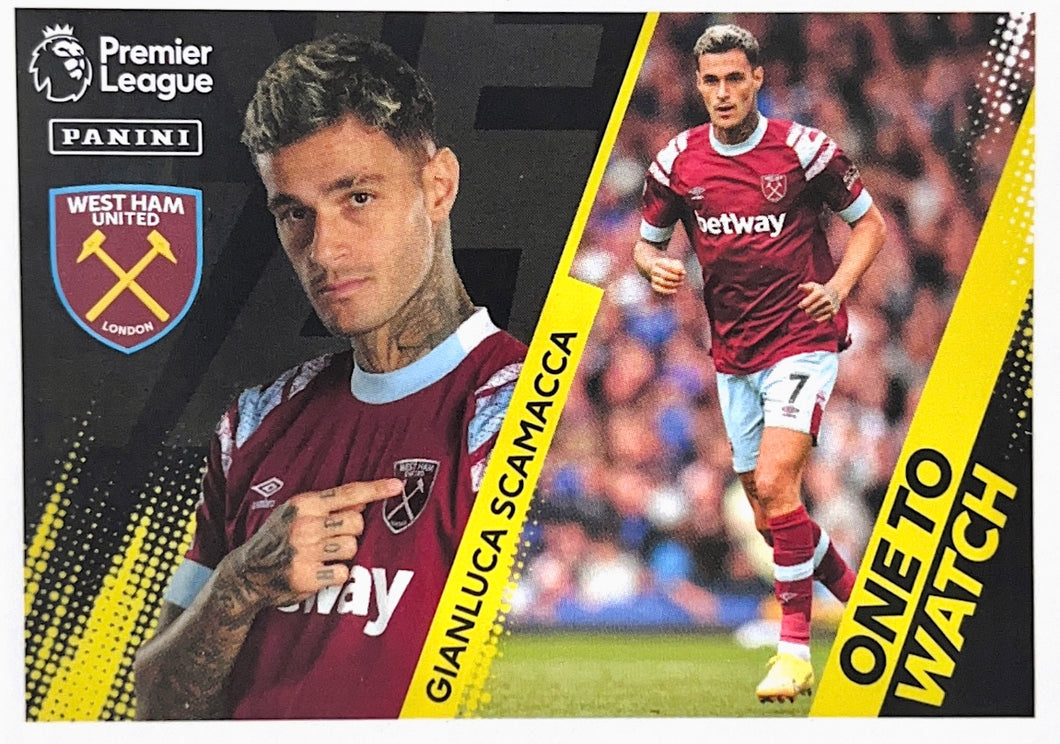 Premier League 2023 - 601 - Gianluca Scamacca - One to Watch