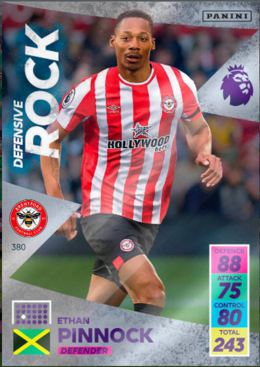 Panini Adrenalyn XL 2021/22 - 380 - Ethan Pinnock - Defensive Rock