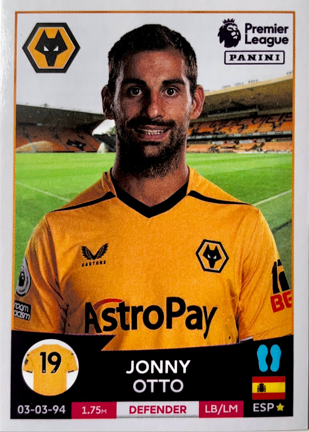 Premier League 2023 - 614 - Jonny Otto – Complete My Sticker Album